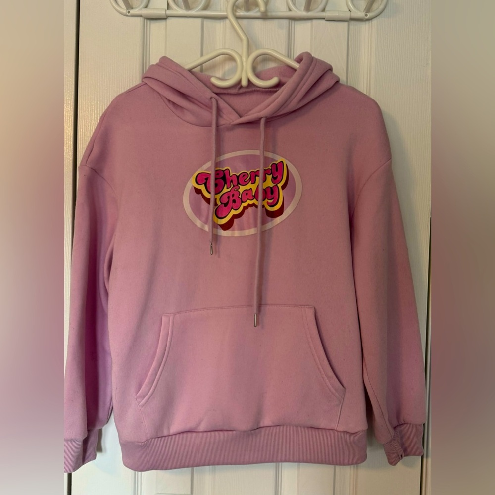 Pink "Cherry Baby" Hoodie